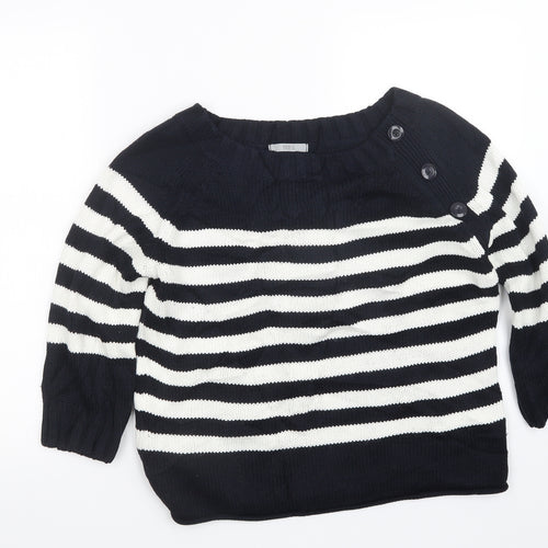 Marks and Spencer Womens Blue  Knit Pullover Jumper Size 18