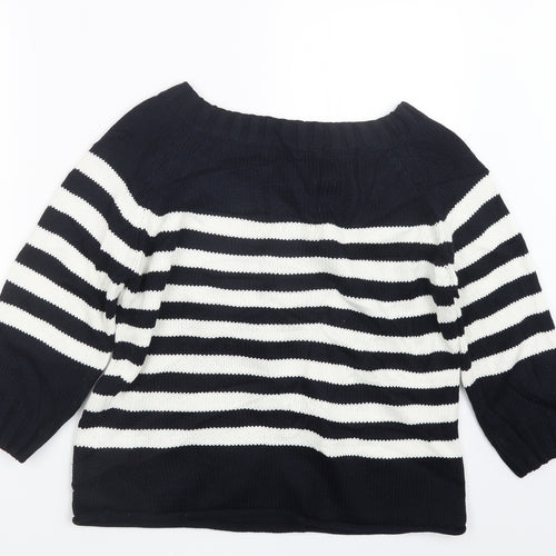 Marks and Spencer Womens Blue  Knit Pullover Jumper Size 18