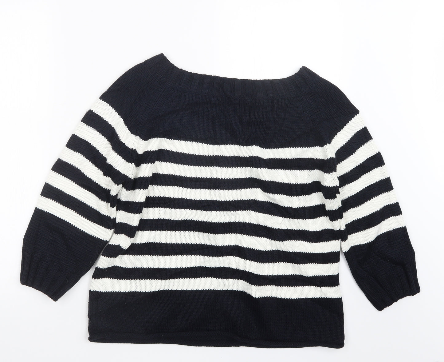 Marks and Spencer Womens Blue  Knit Pullover Jumper Size 18