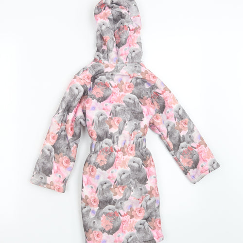 Marks and Spencer Girls Pink Floral  Top Robe Size 2-3 Years