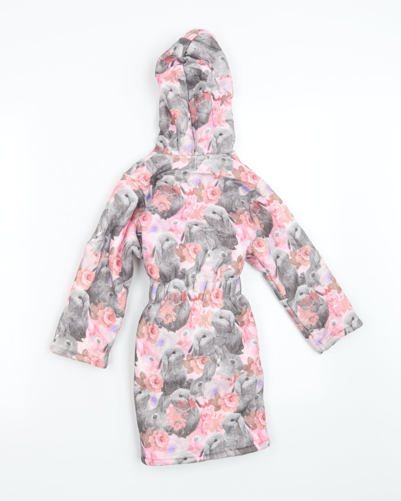Marks and Spencer Girls Pink Floral  Top Robe Size 2-3 Years