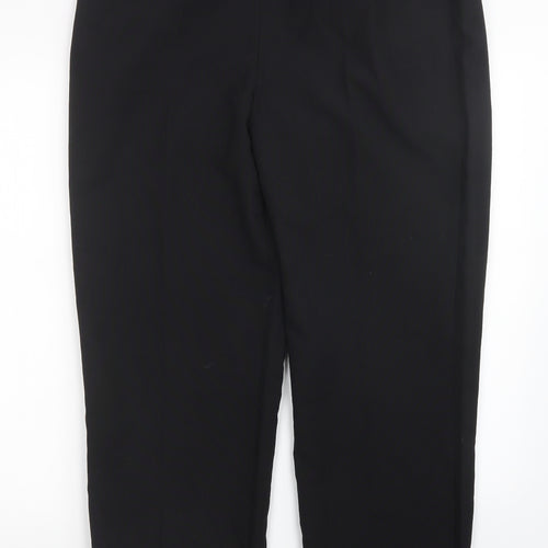 BM Womens Black   Trousers  Size 16 L28.5 in