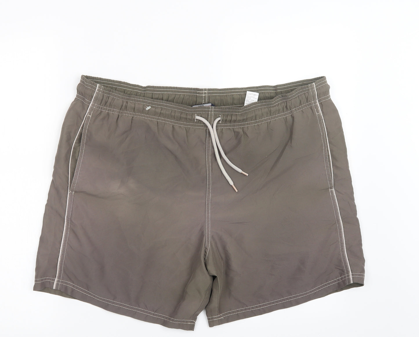 Marks and Spencer Mens Green   Cargo Shorts Size L - Swim Short
