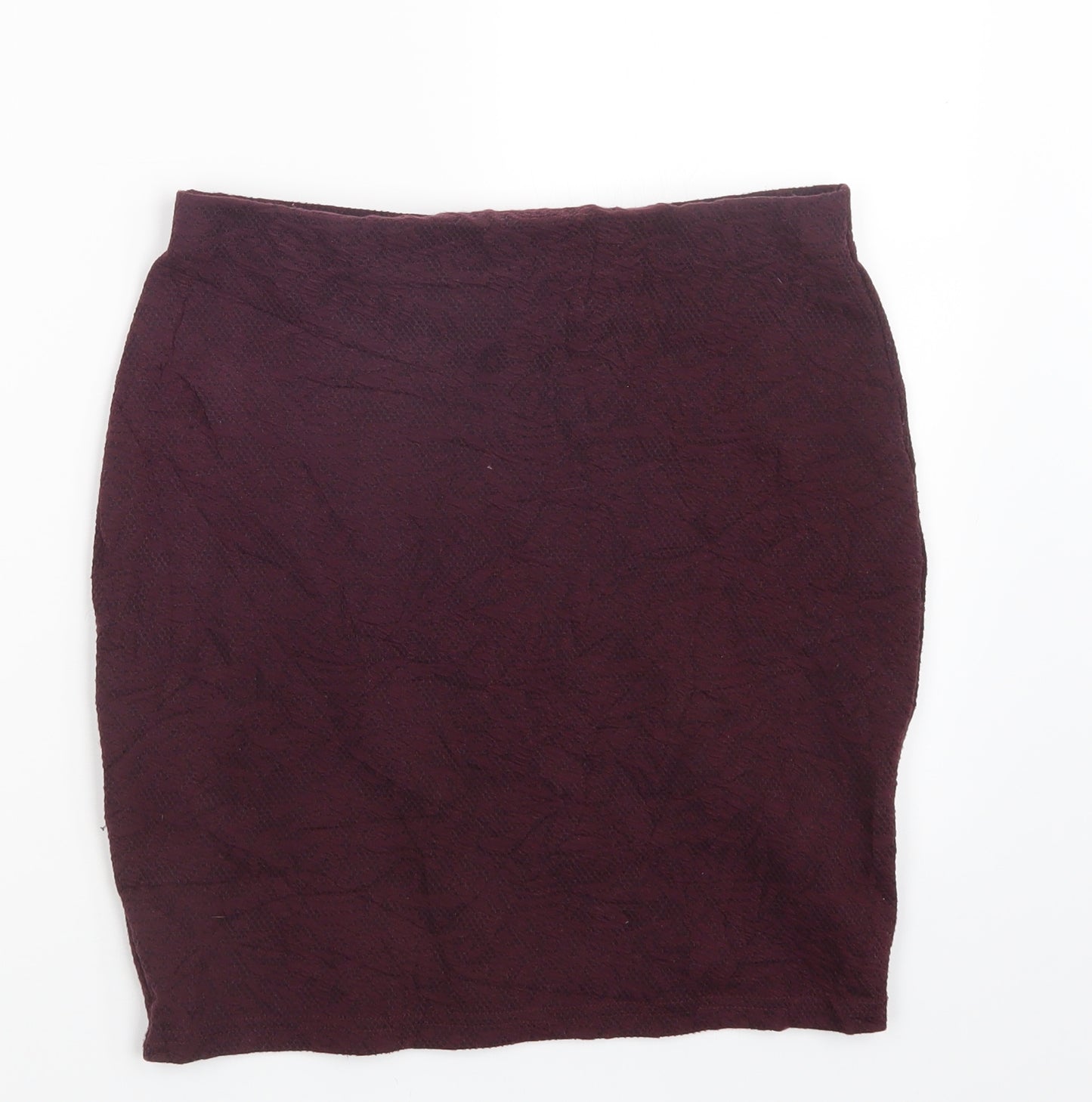 New Look Womens Purple   Straight & Pencil Skirt Size 12