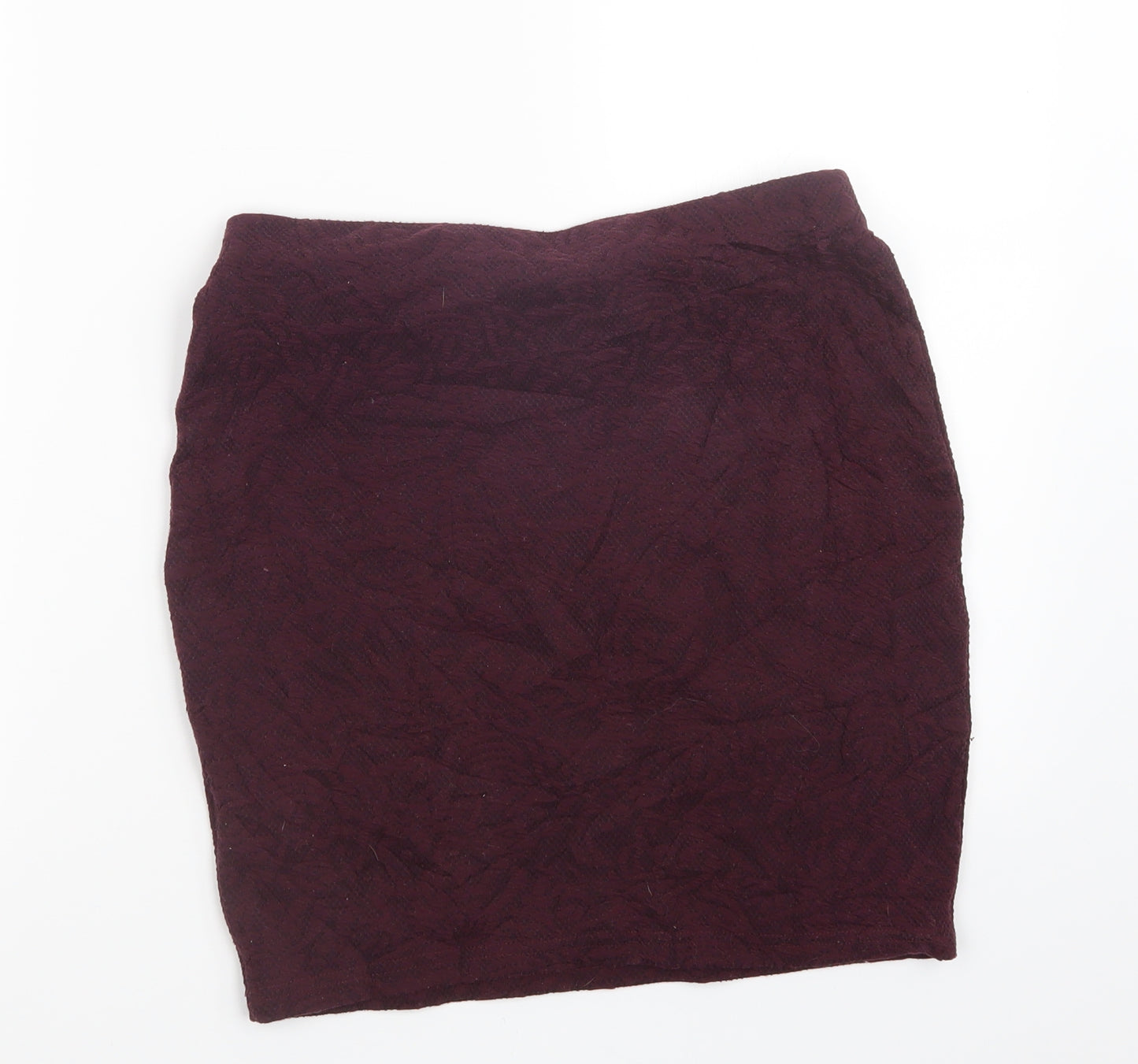 New Look Womens Purple   Straight & Pencil Skirt Size 12