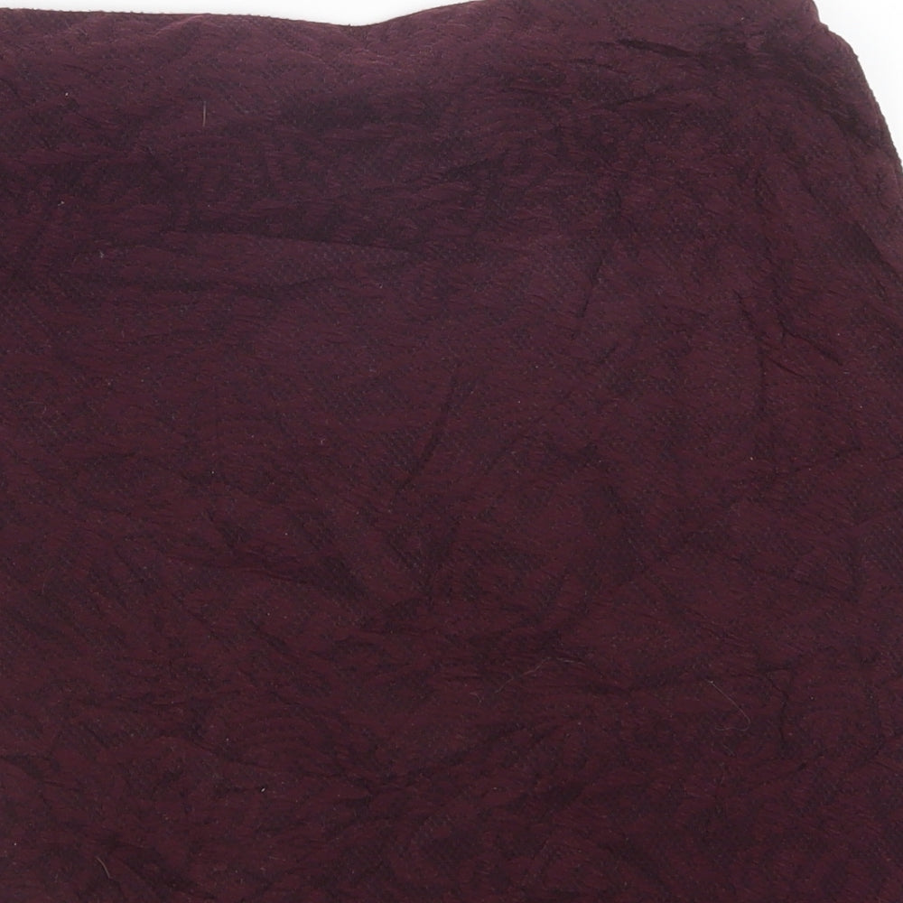 New Look Womens Purple   Straight & Pencil Skirt Size 12