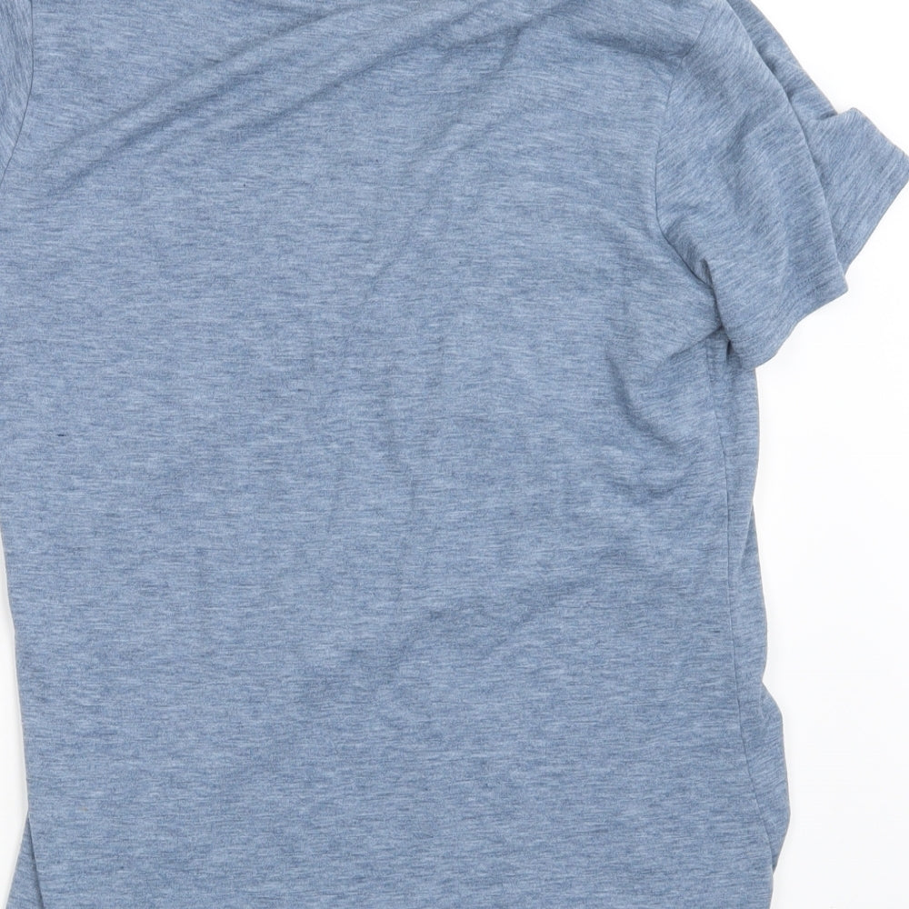 Abollria Womens Blue   Basic T-Shirt Size M