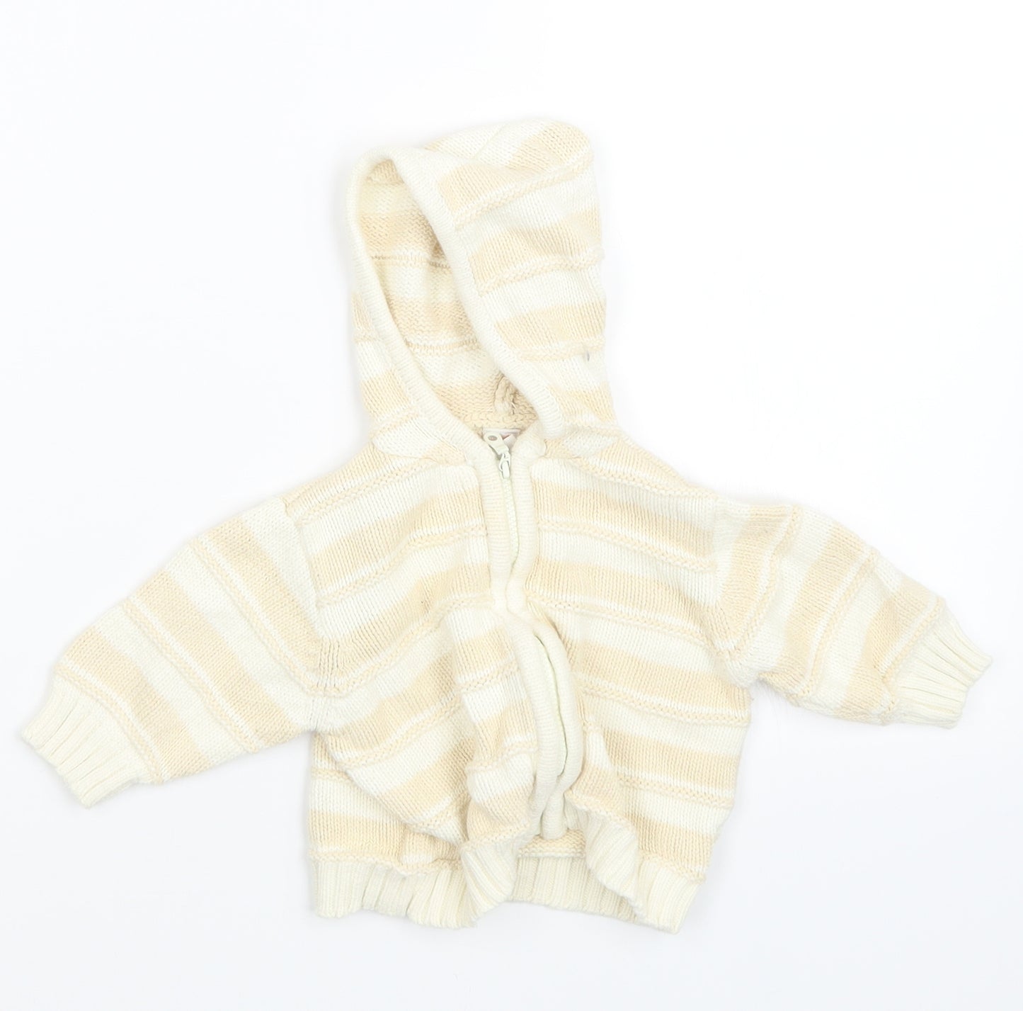 Little Bundloe  Beige  Knit Jacket  Size 3-6 Months