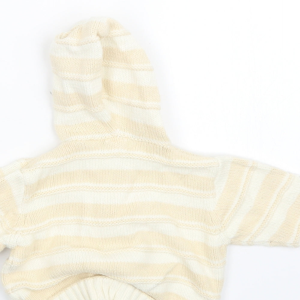 Little Bundloe  Beige  Knit Jacket  Size 3-6 Months