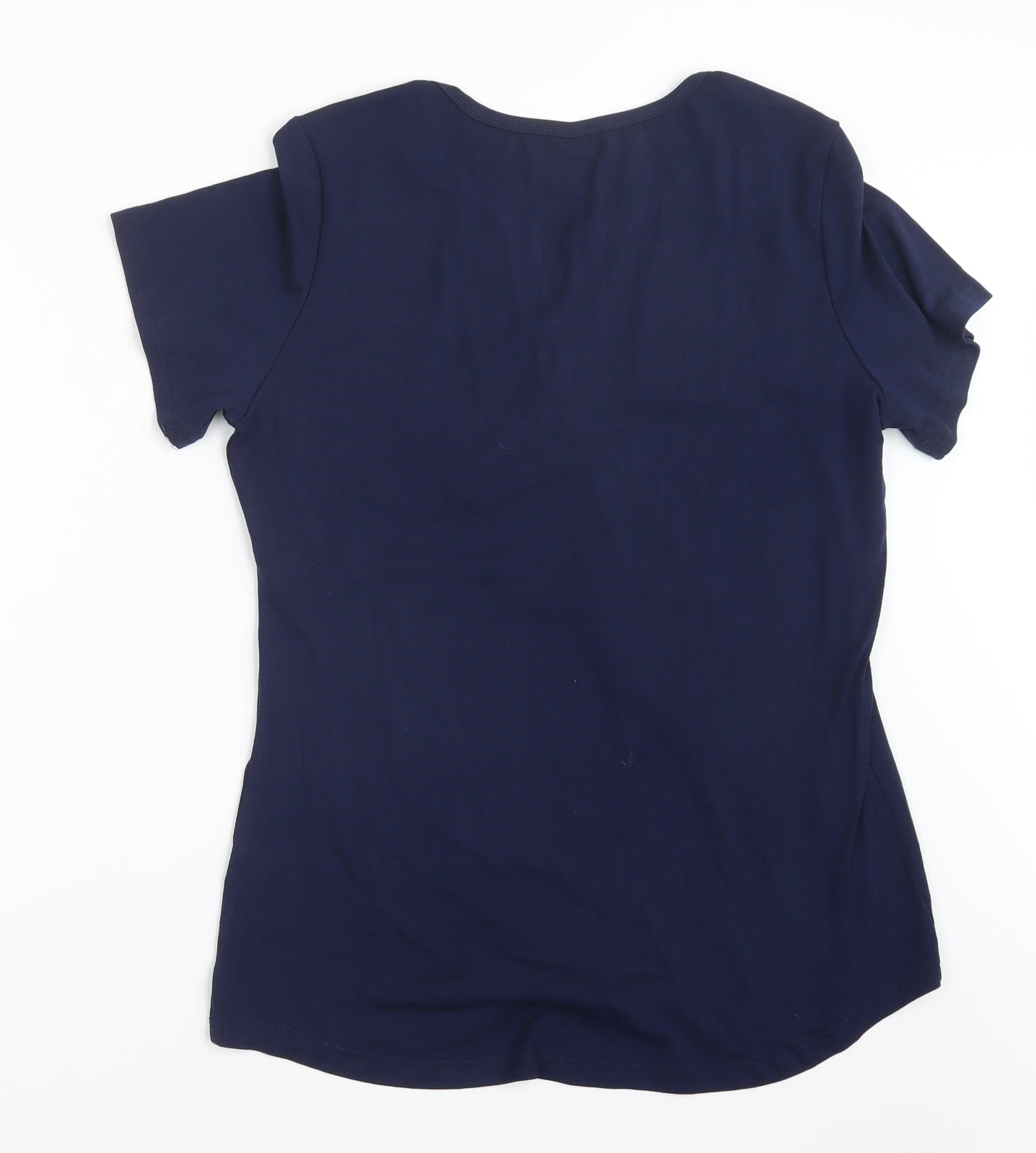 Preworn Womens Blue   Basic T-Shirt Size L