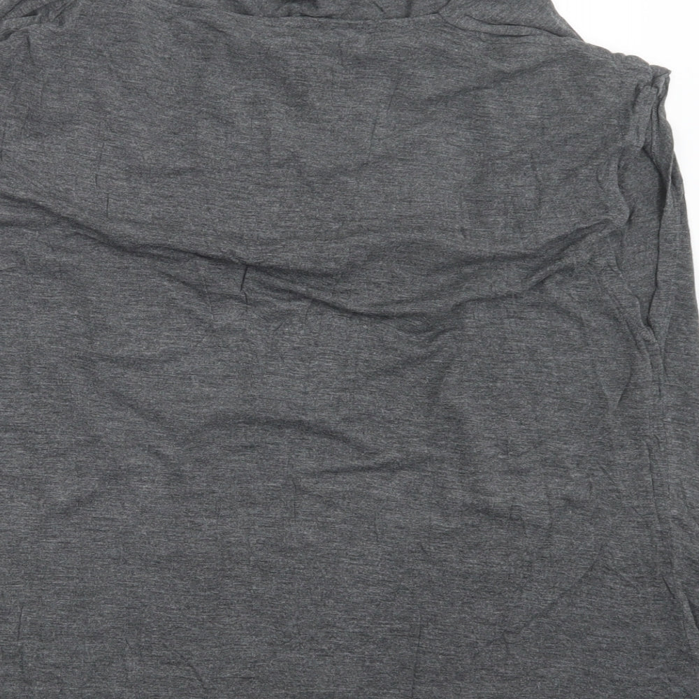 Marks and Spencer Womens Grey   Basic T-Shirt Size 16