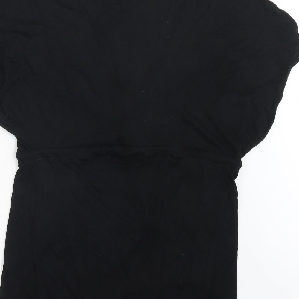 Ocean Club Womens Black   Basic T-Shirt Size 10