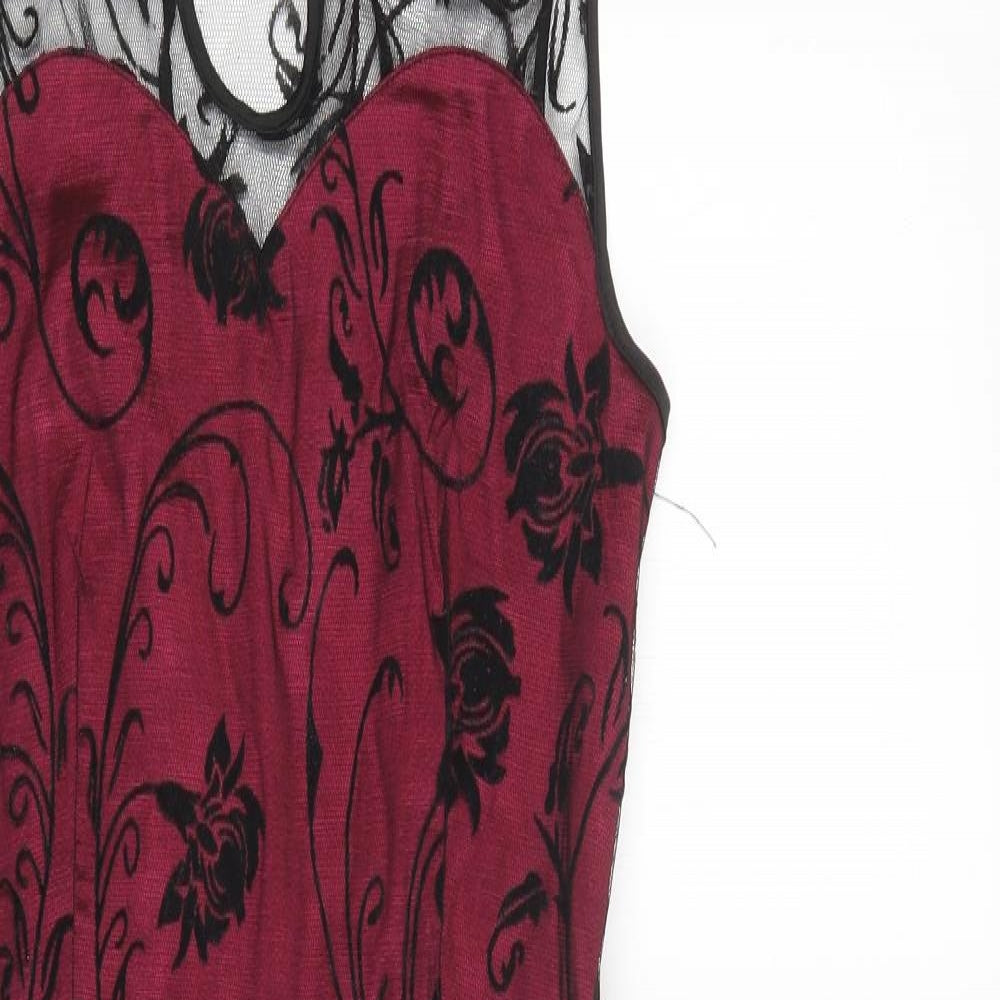 ACEVOG Womens Pink   A-Line  Size M