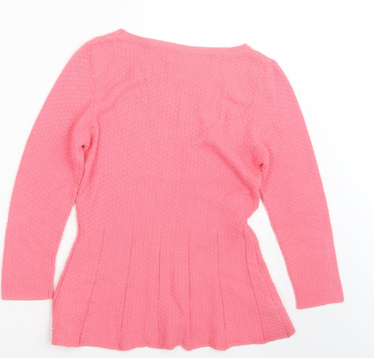 NEXT Womens Pink  Knit Pullover Jumper Size 12