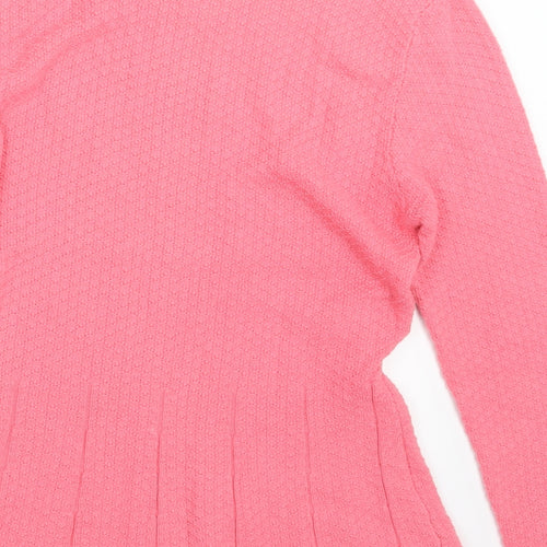 NEXT Womens Pink  Knit Pullover Jumper Size 12