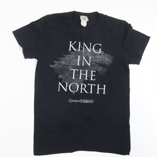 Gildan Mens Black    T-Shirt Size S  - Game of Thrones