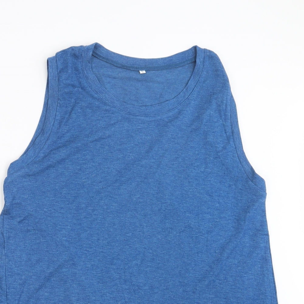 Preworn Womens Blue   Basic Tank Size L