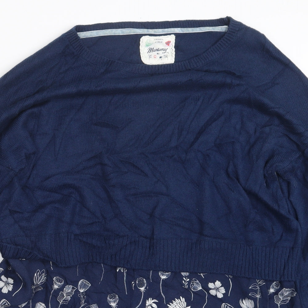 Mantaray Womens Blue   Pullover Jumper Size 16
