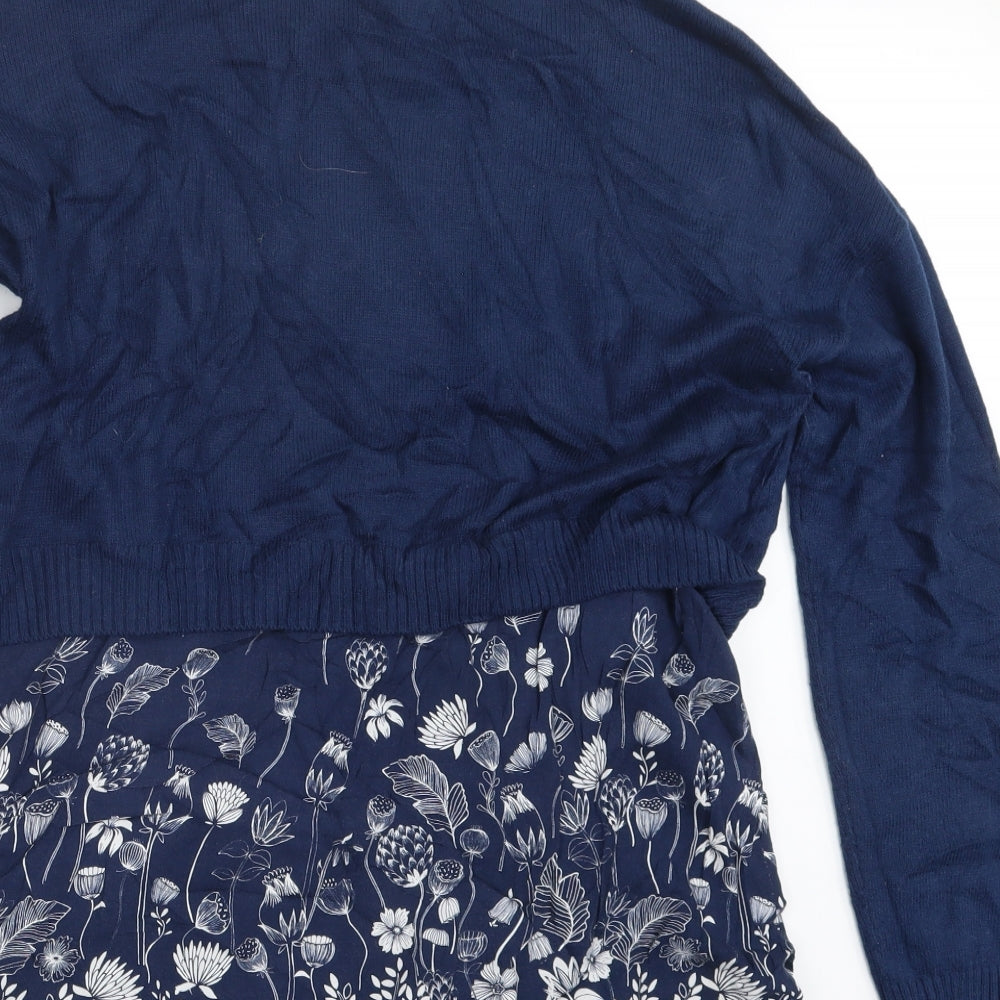 Mantaray Womens Blue   Pullover Jumper Size 16