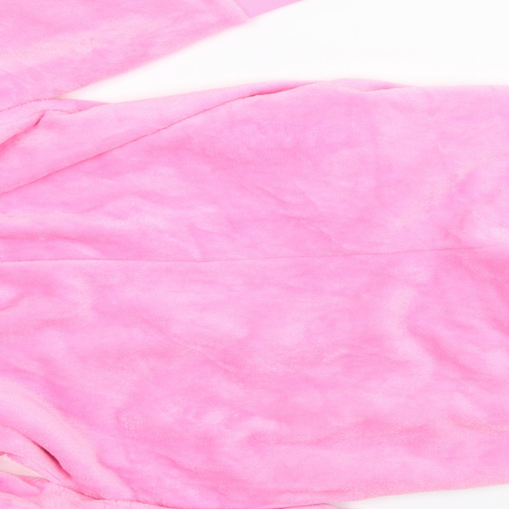Marks and Spencer Womens Pink Geometric  Top One Piece Size L  - Percy Pig