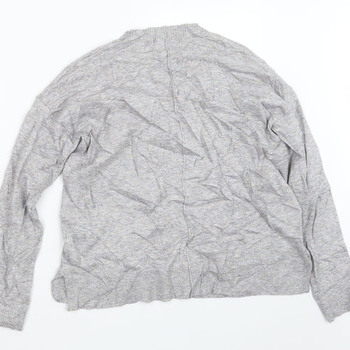 Oasis Womens Grey   Pullover Jumper Size M