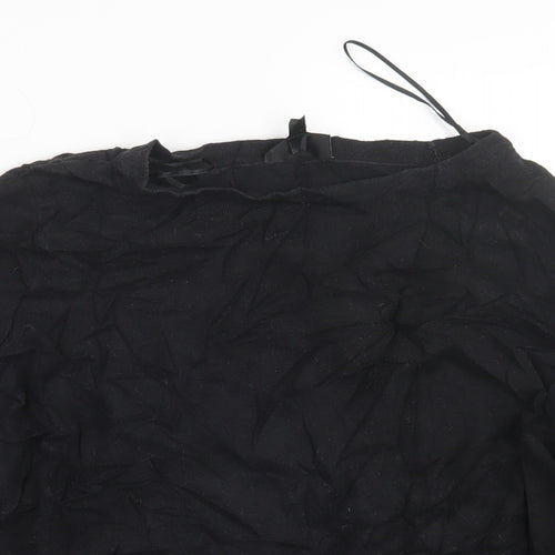 Topshop Womens Black   Pullover Jumper Size 10