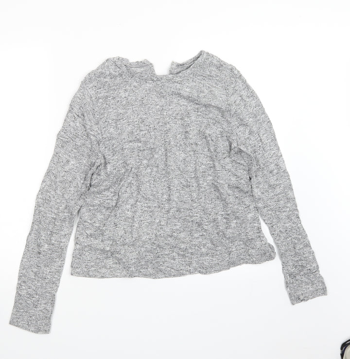 TU Womens Grey Pullover Jumper Size 14