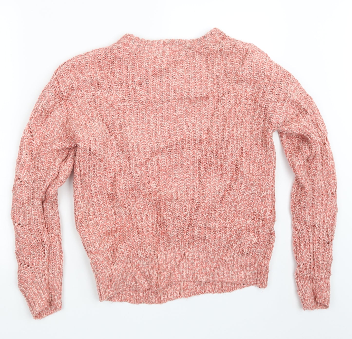 Dorothy Perkins Womens Pink  Knit Pullover Jumper Size 10