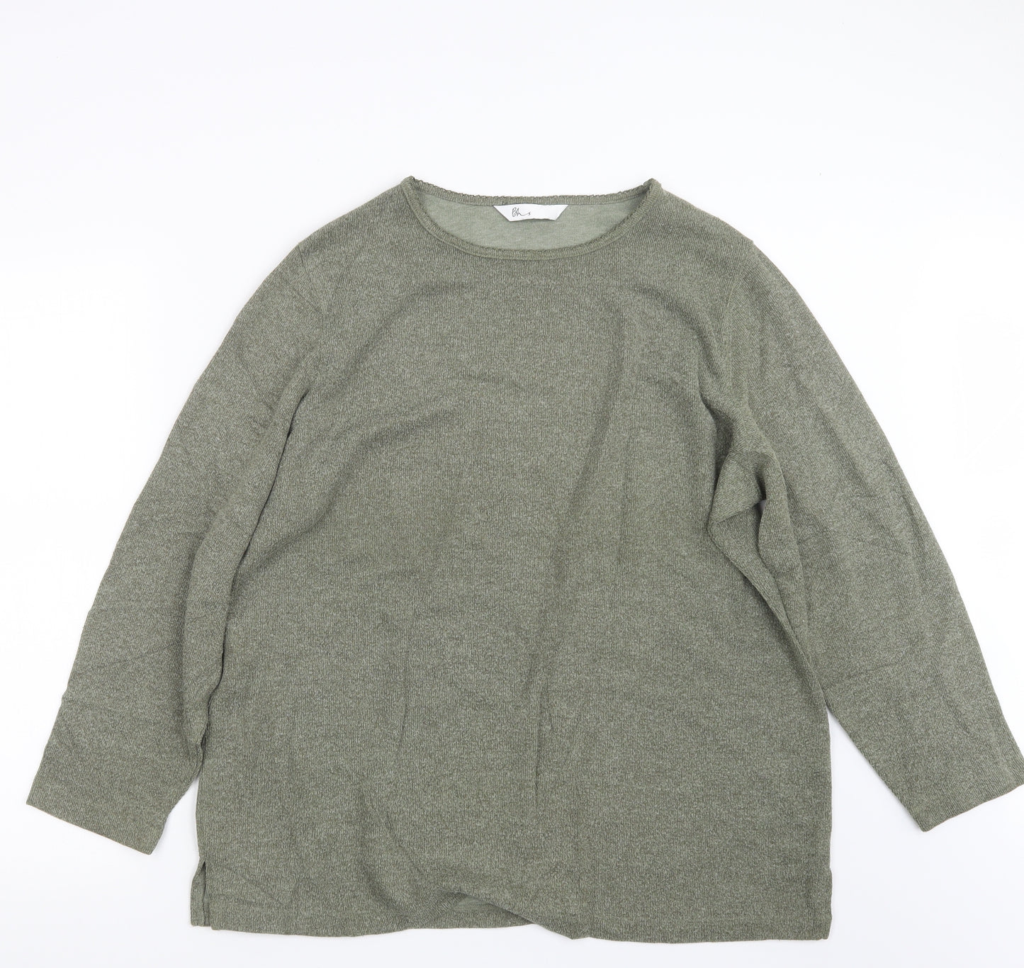 BHS Womens Green   Pullover Jumper Size 18