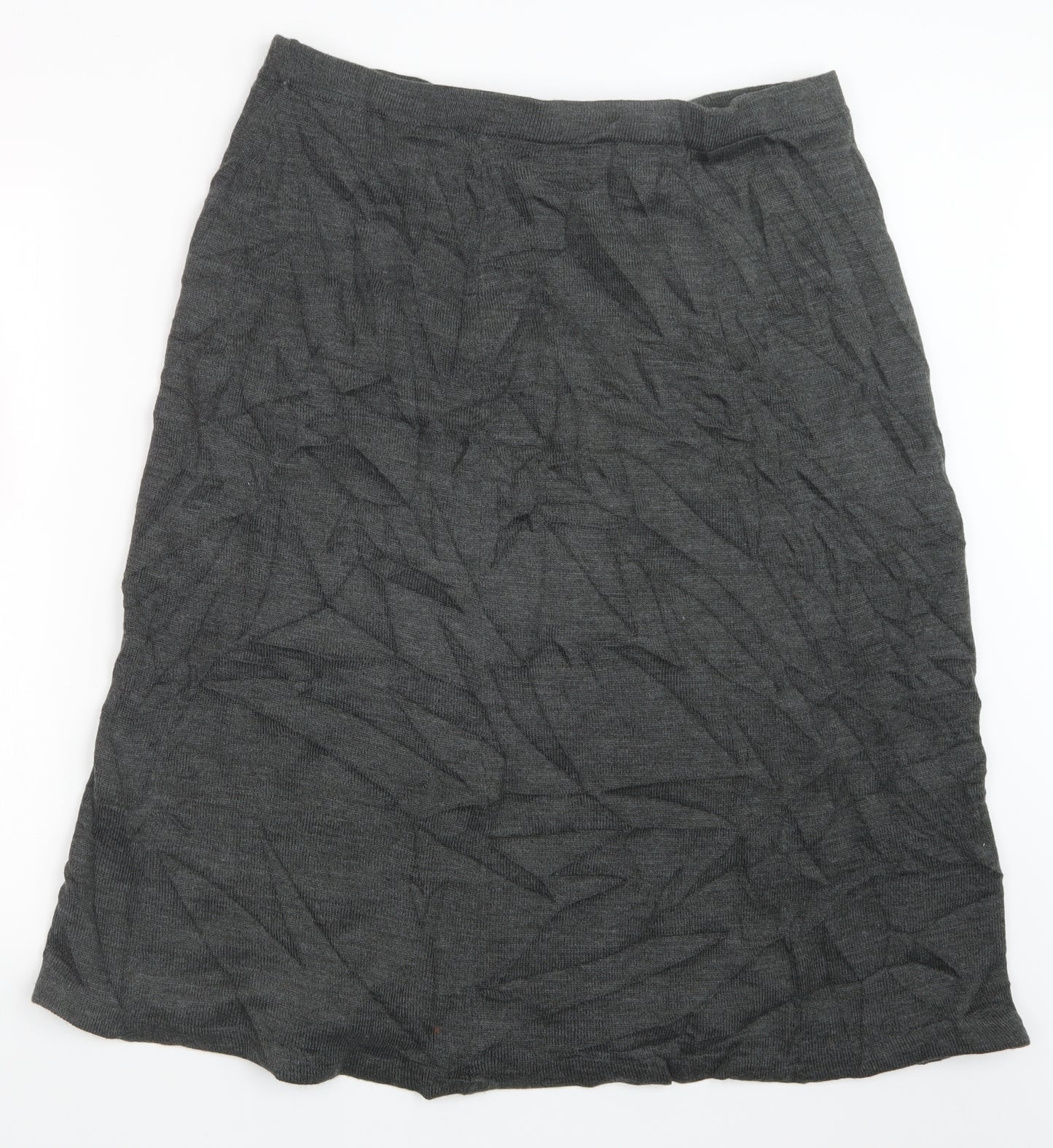 Cotswold Womens Grey  Knit A-Line Skirt Size 2XL