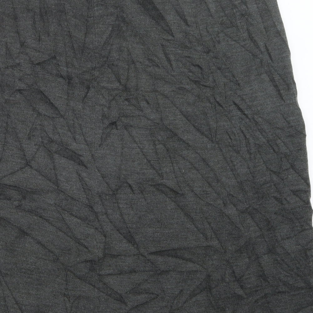 Cotswold Womens Grey  Knit A-Line Skirt Size 2XL