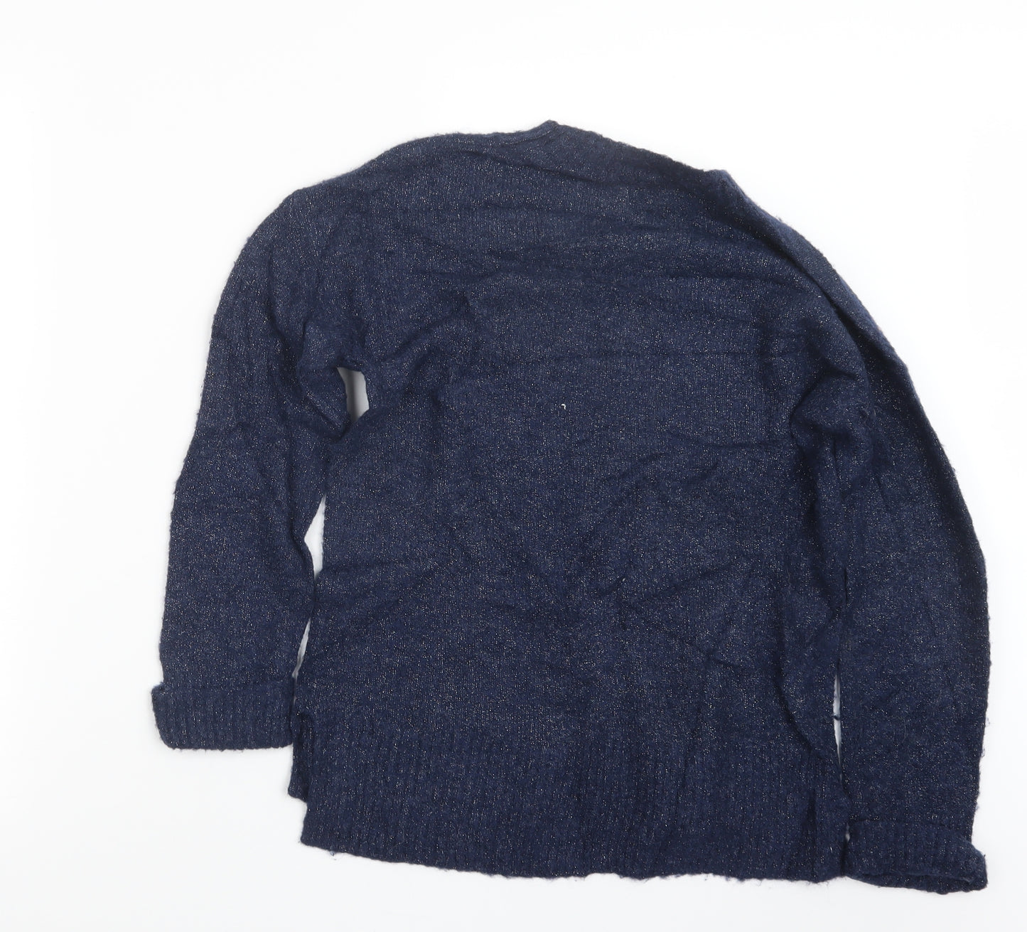 Jigsaw Girls Blue  Knit Pullover Jumper Size 12-13 Years