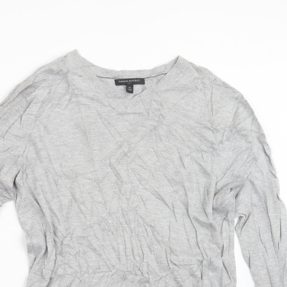 Banana Republic Womens Grey  Knit Pullover Jumper Size M
