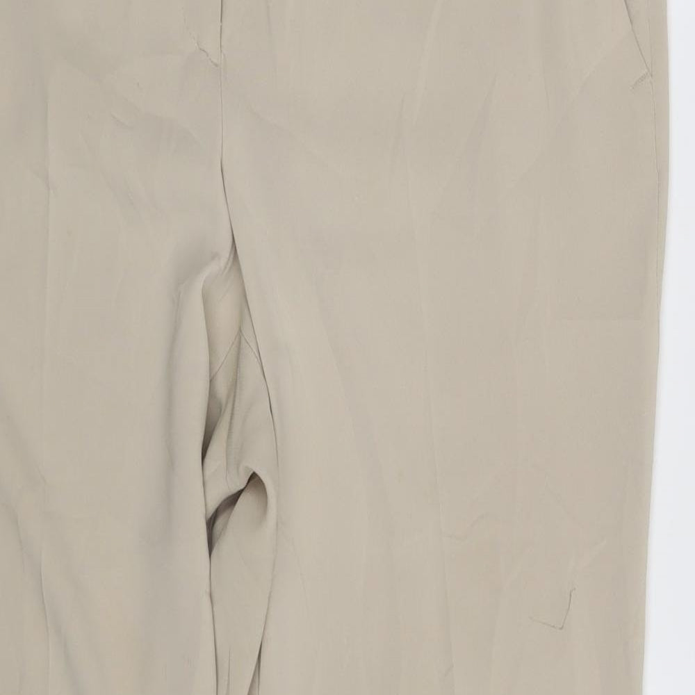 Marcona Womens Beige   Chino Trousers Size 18 L28 in