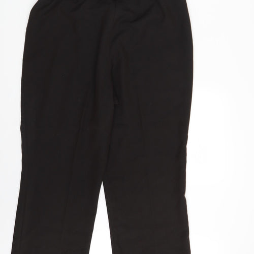 Preworn Womens Brown   Dress Pants Trousers Size 16 L24 in