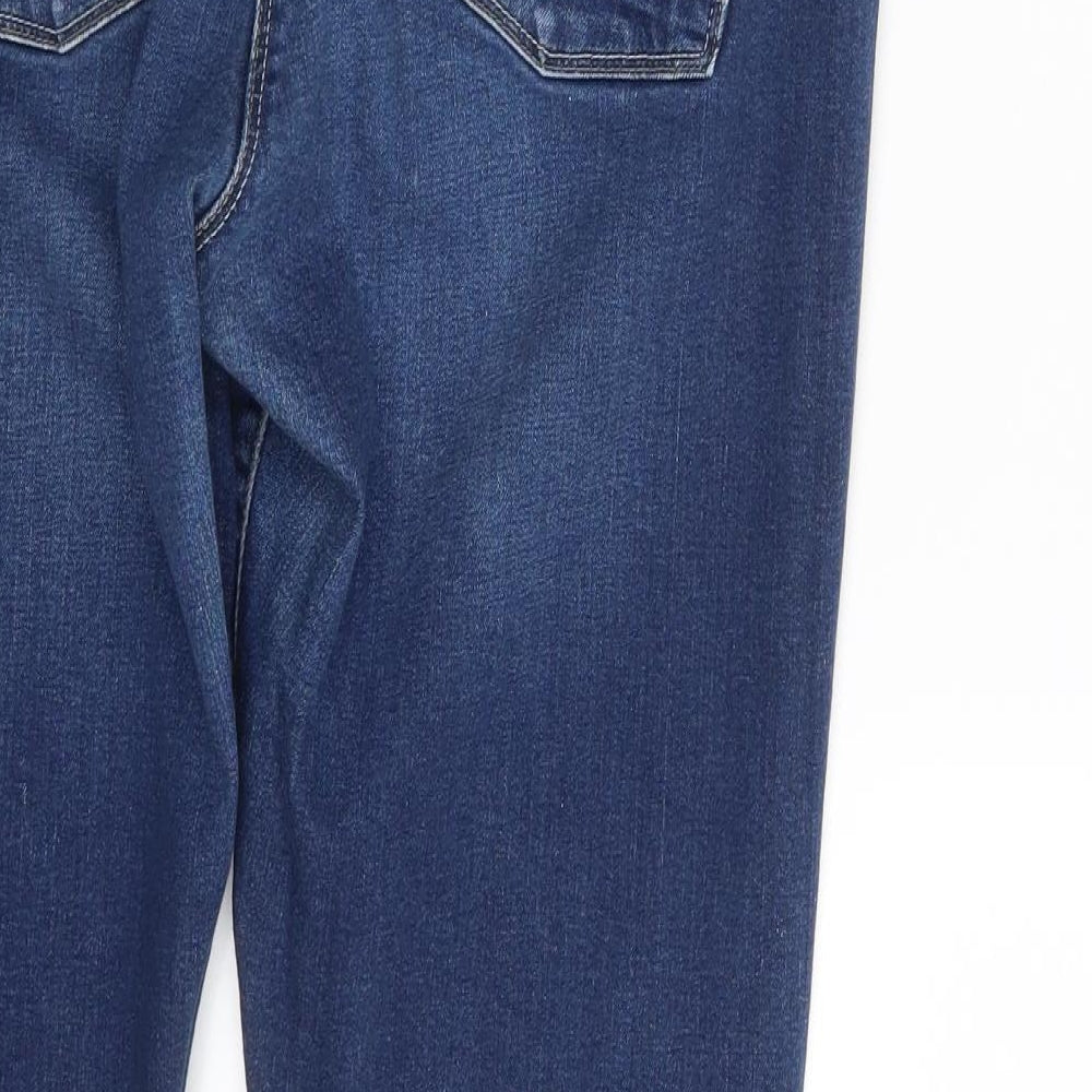 Papaya Womens Blue  Denim Skinny Jeans Size 16 L28 in