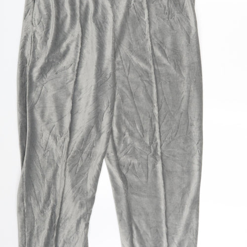 M&S Womens Grey   Dress Pants Trousers Size 16 L30 in