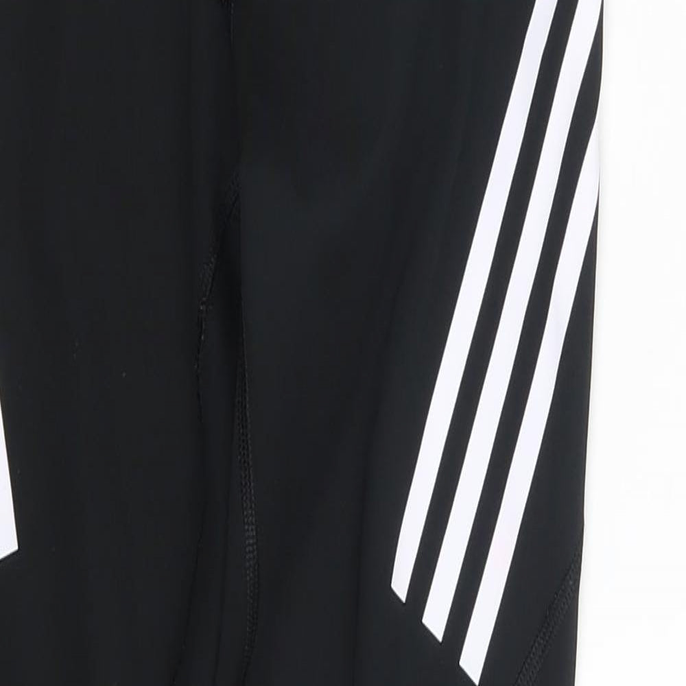 Adidas  Girls Black   Jegging Trousers Size 4-5 Years