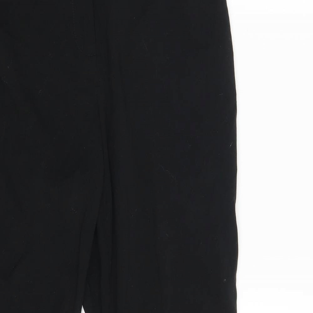 M&S Womens Black   Trousers  Size 14 L29 in