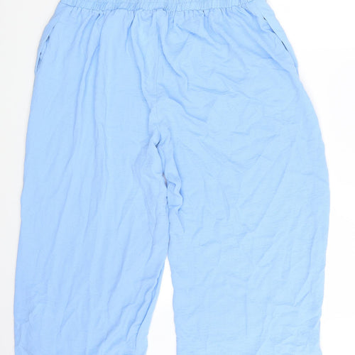 Bonmarché Womens Blue   Cut-Off Shorts Size 20