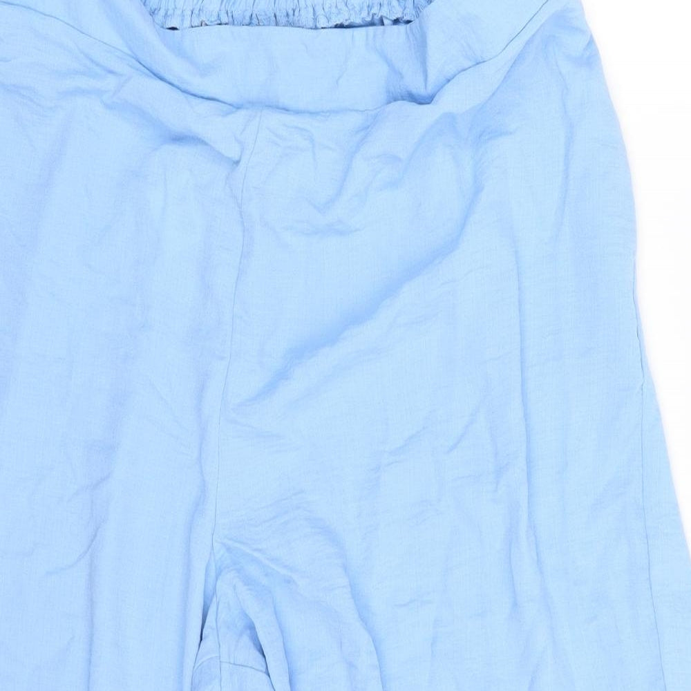Bonmarché Womens Blue   Cut-Off Shorts Size 20