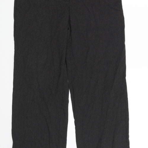 NEXT Womens Black Polka Dot  Dress Pants Trousers Size 12 L29 in
