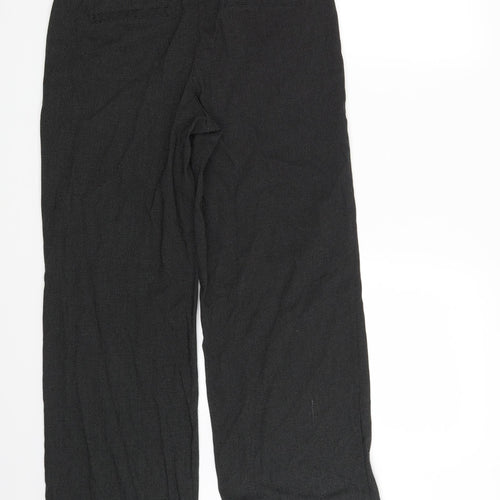 NEXT Womens Black Polka Dot  Dress Pants Trousers Size 12 L29 in