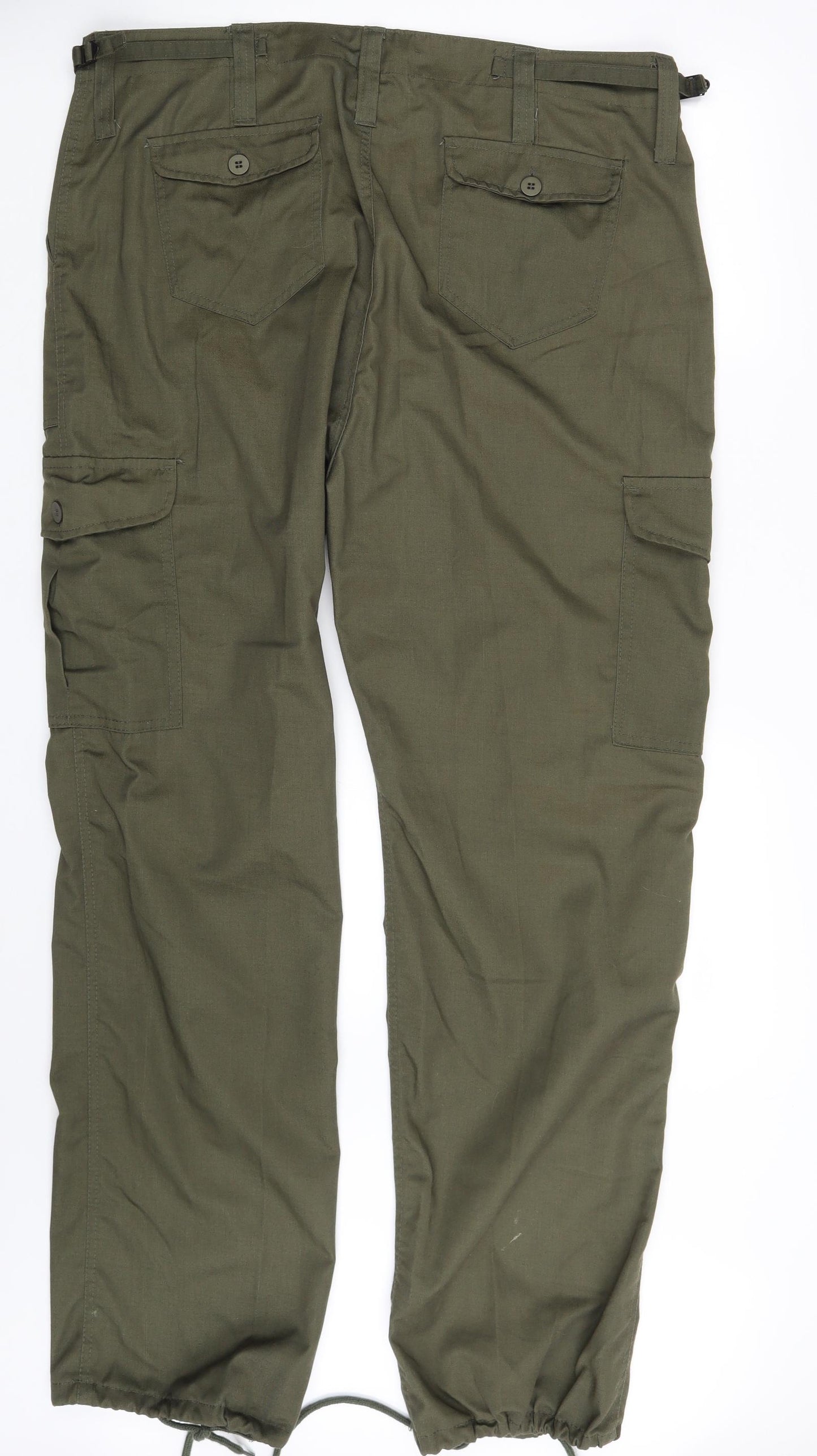 DW Mens Green   Cargo Trousers Size 40 in L32 in