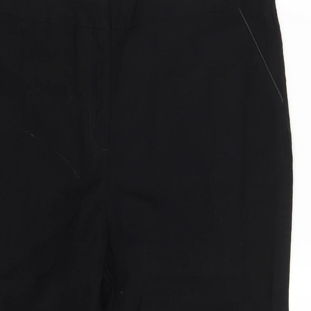 Papaya Womens Black   Chino Shorts Size 18