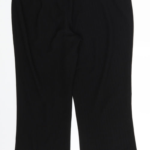 Papaya Womens Black   Sweatpants Trousers Size 16 L26 in