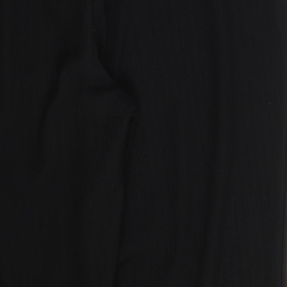 Papaya Womens Black   Sweatpants Trousers Size 16 L26 in