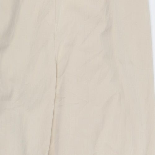Preworn Womens Beige   Dress Pants Trousers Size 40 in L27 in