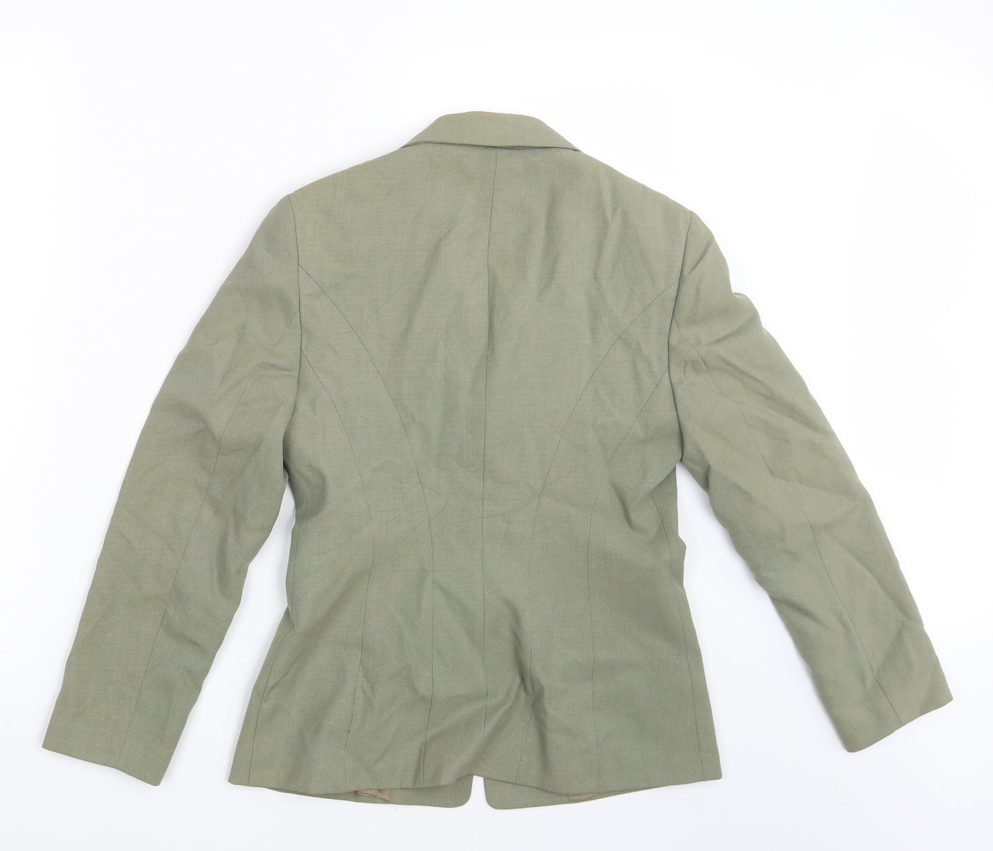 Anne Brooks Womens Green   Jacket Blazer Size 8