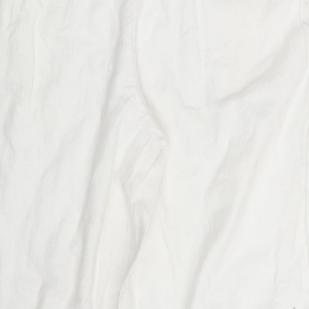 Just Living Womens White   Sweatpants Trousers Size S L25 in
